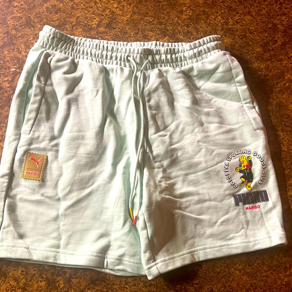 Men’s puma shorts size large.
